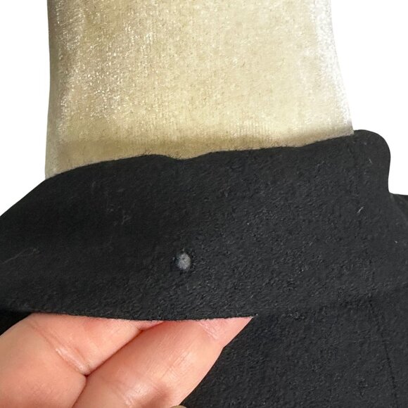 Pendleton 100% Wool Blazer Black Tailored Classic Workwear Jacket Sz 6 - Picture 5 of 9